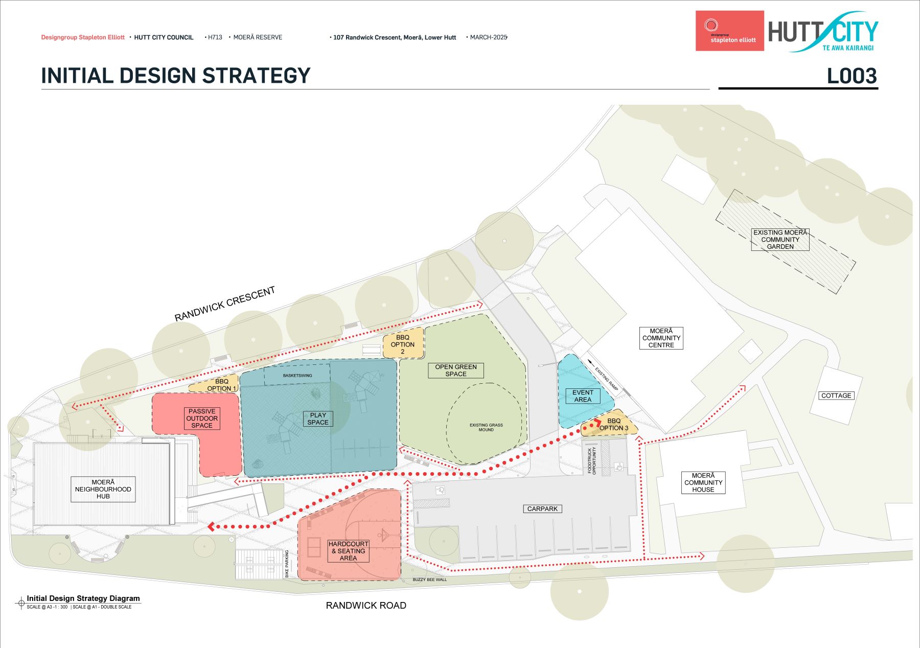 Moerā Reserve Initial Design