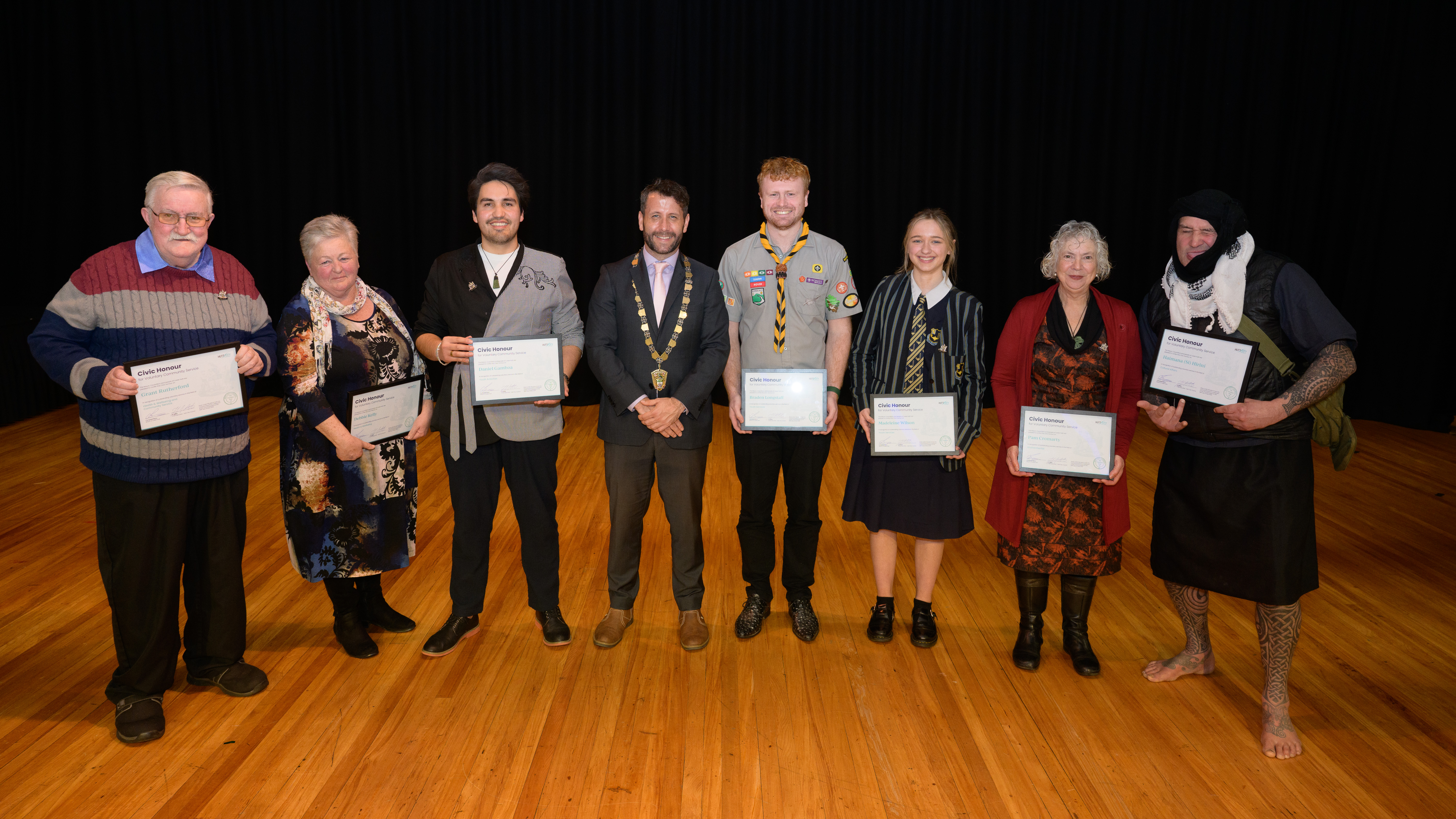 Civic Honours Recipients