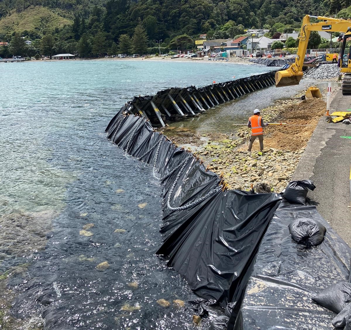 Wave Barrier - Days Bay