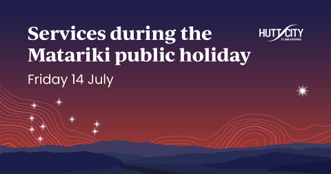 Matariki - changes to services