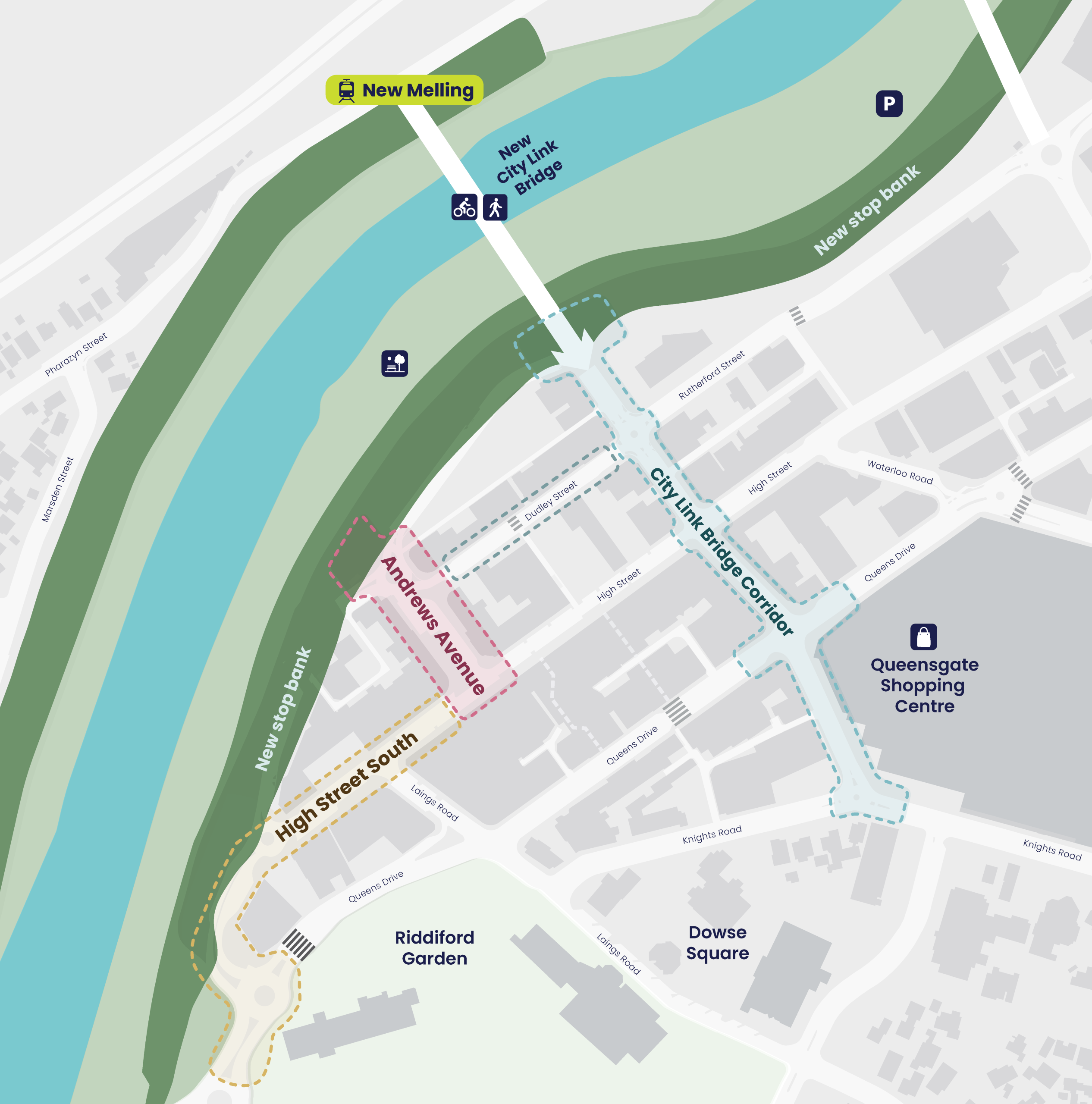 Street upgrade priority areas
